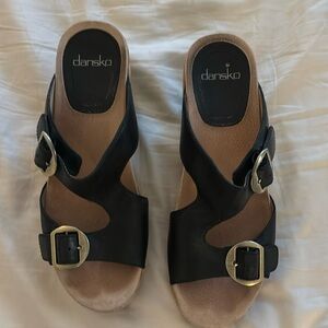 Women’s Dansko wedge sandals size 37